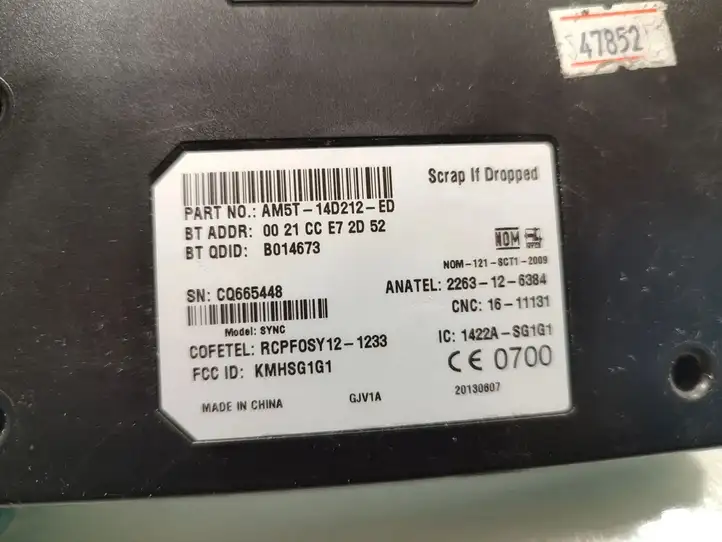 Ford Focus (2011 - 2015) AM5T-14D212-ED Bluetooth модуль — фото 6