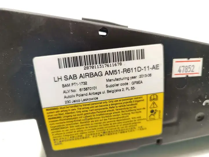 Ford Focus (2011 - 2015) AM51-R611D-11-AE Подушка безопасности сиденья — фото 6