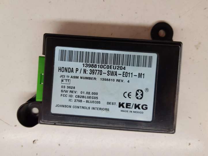 39770SWAE011M1 Honda CR-V Bluetooth modulis