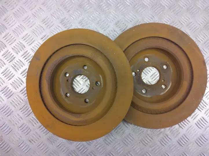 Toyota Highlander XU70 (2019 - ) Тормозной диск задний — фото 5