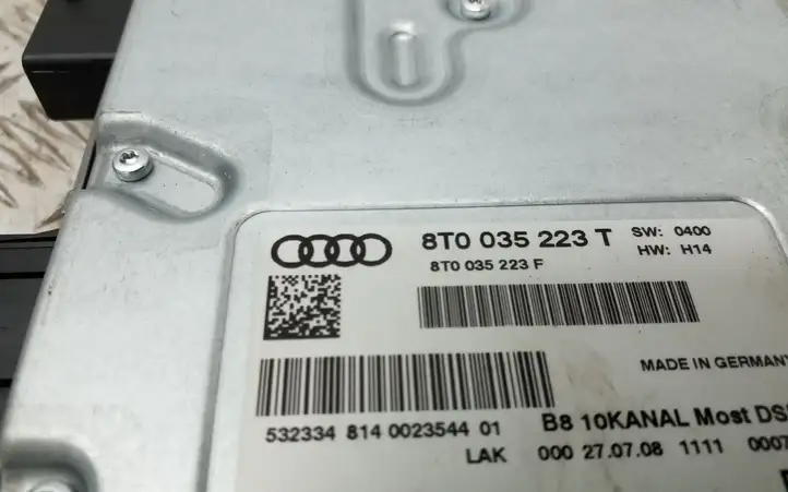 Audi A5 8T 8F (2007 - 2011) 8T0035223T Усилитель звука — фото 5
