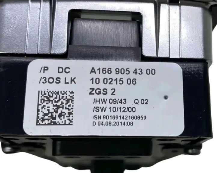 Mercedes-Benz GLA W156 (2013 - 2017) A1669054300 Блок кнопок стеклоподъемников — фото 6
