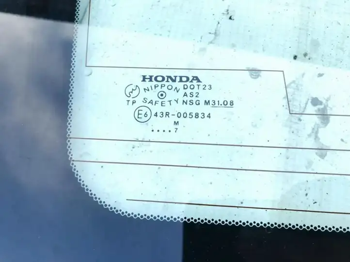 Honda Accord (2008 - 2016) Заднее боковое стекло — фото 2