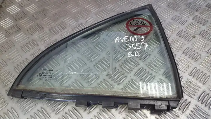 Toyota Avensis T250 (2006 - 2009) 6818805030 Форточка двери — фото 1