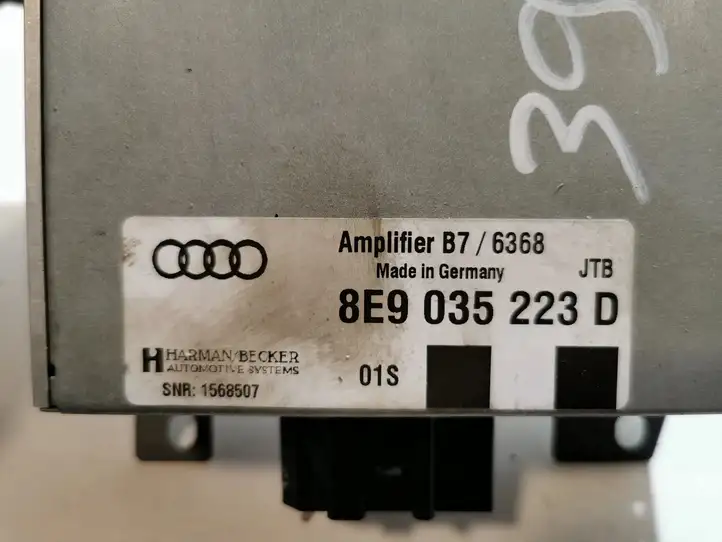 Audi A4 S4 B7 8E 8H (2004 - 2009) 8E9035223D Усилитель звука — фото 4