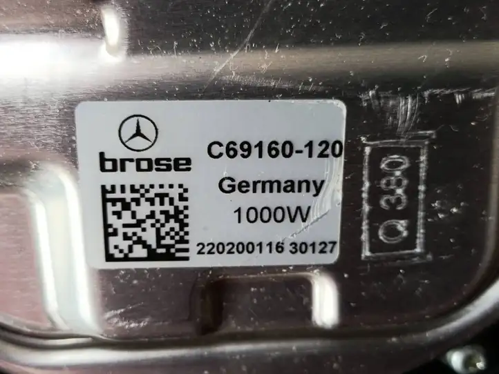 Mercedes-Benz E W238 (2017 - ) A0999063001 Электровентилятор радиатора — фото 4