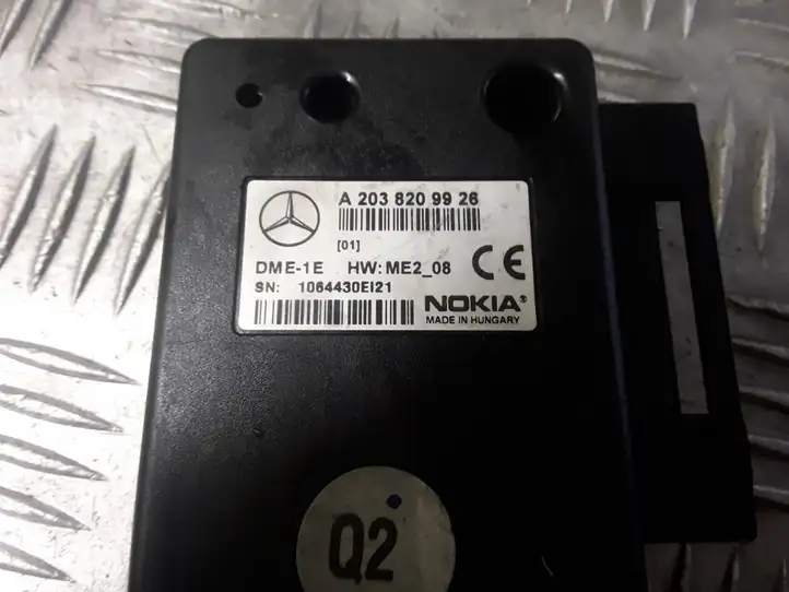 Mercedes-Benz C W203 (2000 - 2007) A2038209926 Блок GSM — фото 2