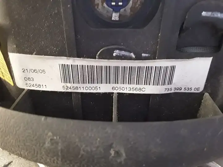Fiat Doblo (2000 - 2009) 7353995350E Подушка безопасности руля — фото 3
