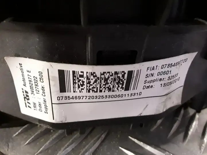 Fiat Ducato (2007 - 2014) 07354697720 Подушка безопасности руля — фото 3