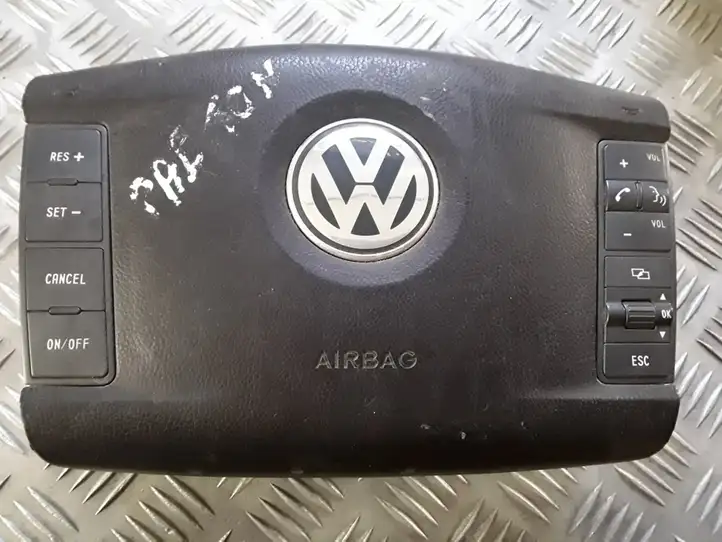 Volkswagen Phaeton (2002 - 2008) 3D0880201AD Подушка безопасности руля — фото 1