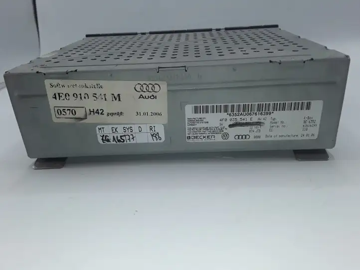 Audi A6 S6 C6 4F (2004 - 2008) 4E0910541M Магнитола / мультимедийная система — фото 2
