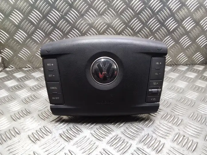 Volkswagen Phaeton (2002 - 2008) 3D0880201CF Подушка безопасности руля — фото 1