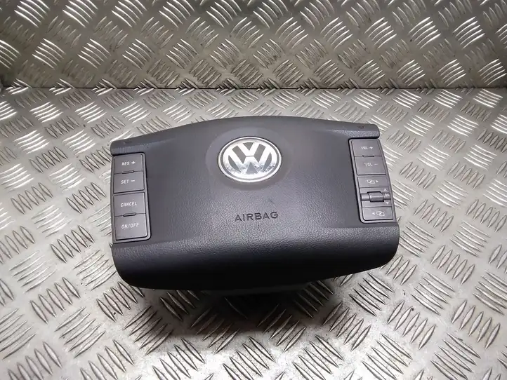 Volkswagen Phaeton (2002 - 2008) 3D0880201CF Подушка безопасности руля — фото 4