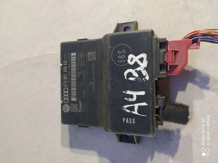 8T0907468AD Audi A4 S4 B8 8K Gateway valdymo modulis