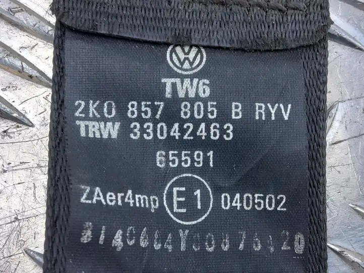 Volkswagen Caddy (2004 - 2010) 33014052A Передний ремень безопасности — фото 3