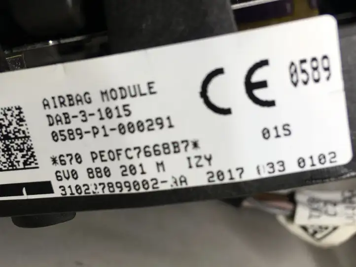 Skoda Kodiaq (2017 - ) 6V0880201M Подушка безопасности руля — фото 2