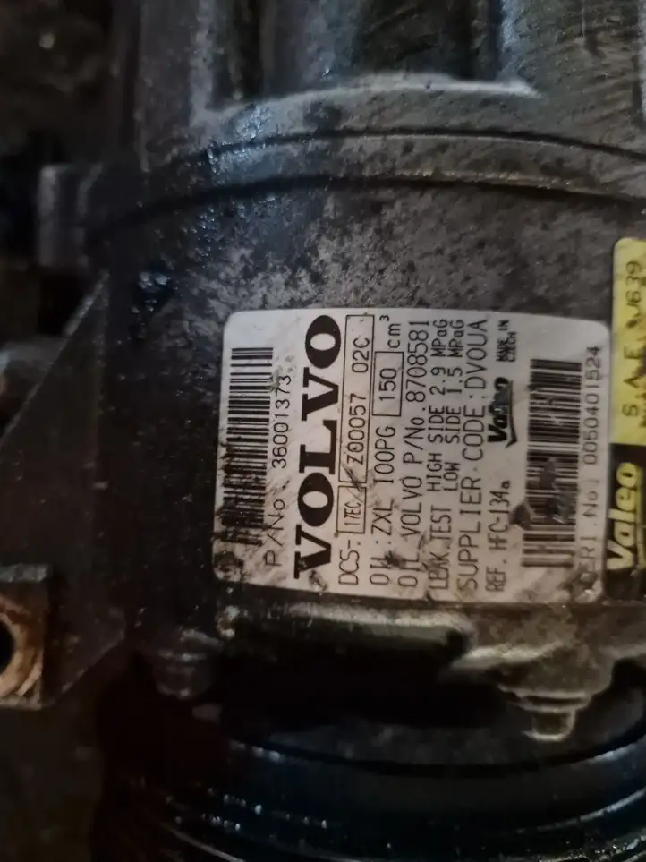 Volvo S80 (2006 - 2009) 36001373 Компрессор (насос) кондиционера воздуха — фото 3