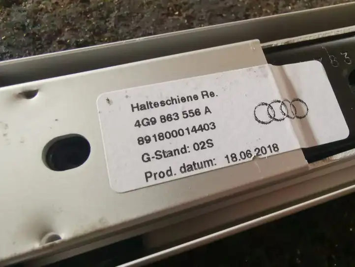 Audi A6 C7 (2014 - 2018) 4G9863556A Прочая отделка багажника — фото 3