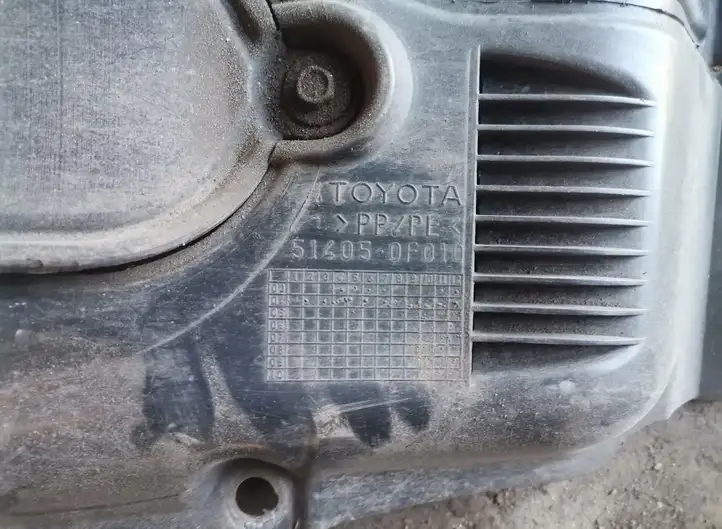 Toyota Corolla Verso AR10 (2004 - 2009) Защита двигателя — фото 2