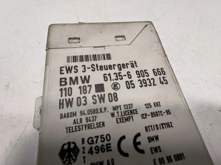BMW 5 E39 (1996 - 2003) 61356905666 Блок иммобилайзера — фото 4