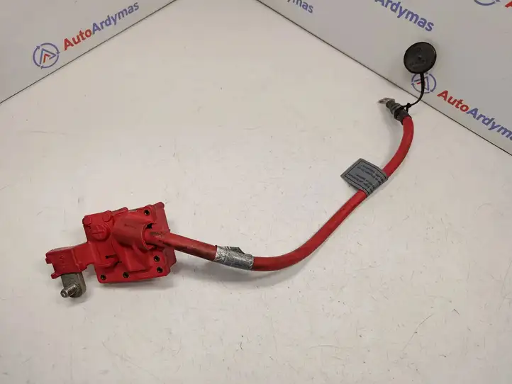 BMW 3 E90 E91 (2005 - 2012) 9217031 Плюсовой провод аккумулятора — фото 1