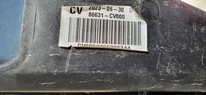Kia EV6 (2021 - ) 86631CV000 Усилитель заднего бампера — фото 3