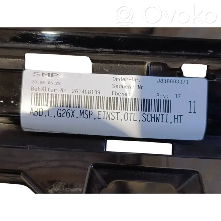 BMW i4 (2021 - ) 5A09E13 Молдинг крыла — фото 5