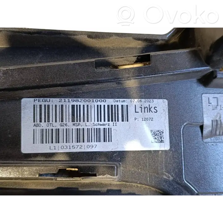 BMW i4 (2021 - ) 5A09E13 Молдинг крыла — фото 6