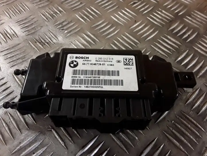 BMW 3 F30 F35 F31 (2012 - 2018) 6577934872601 Блок управления SRS — фото 1