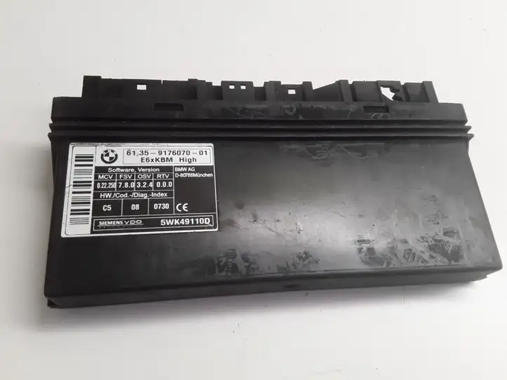 BMW 5 E60 E61 (2004 - 2010) 6135917607001 Модуль комфорта — фото 1