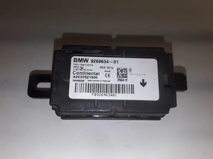 BMW 3 F30 F35 F31 (2012 - 2018) 926963401 Блок управления сигнализацией — фото 1