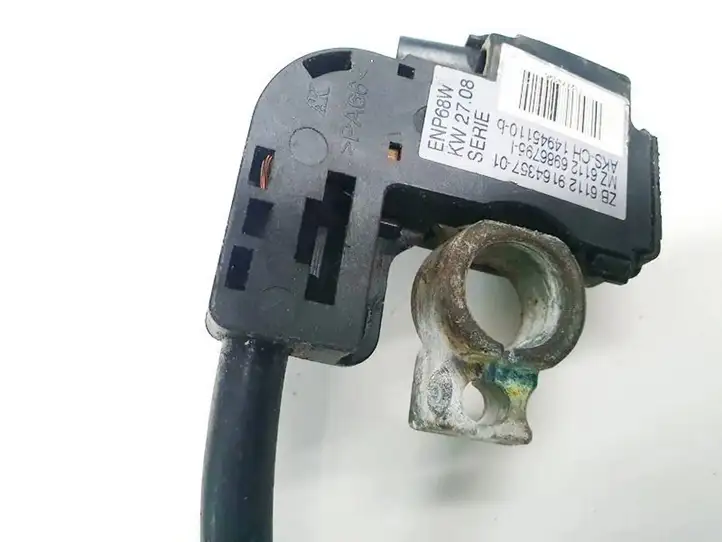 BMW X6 E71 (2008 - 2014) 6112916435701 Плюсовой провод аккумулятора — фото 3