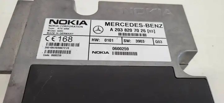 Mercedes-Benz S W220 (1998 - 2006) A2038207026 Усилитель звука — фото 1