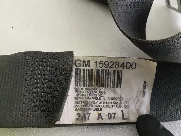 Hummer H3 (2005 - 2010) 22695783 Передний ремень безопасности — фото 6