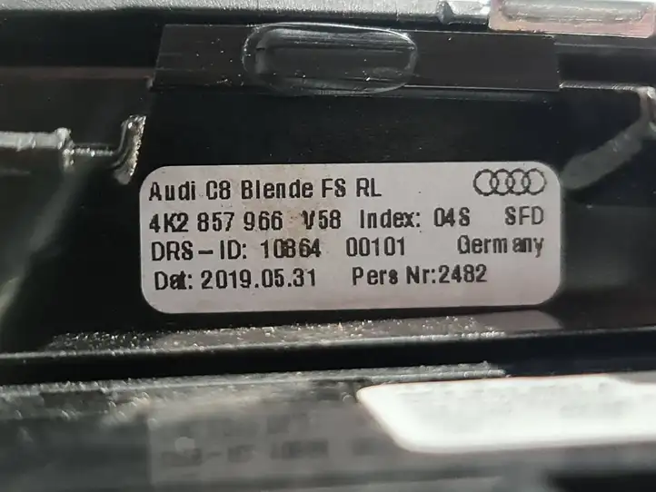 Audi A7 S7 4K8 (2018 - ) 4K2941501A Включатель противотуманных фар — фото 7