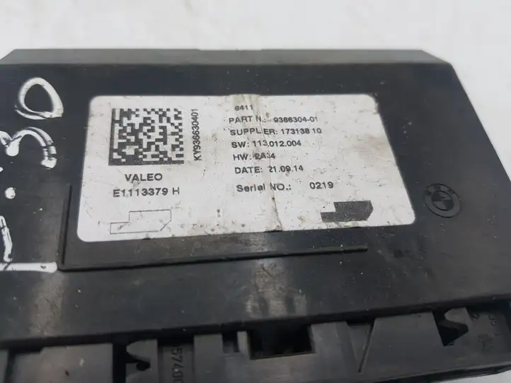 BMW 3 F30 F35 F31 (2012 - 2018) 9366304 Модуль управления кондиционером — фото 3