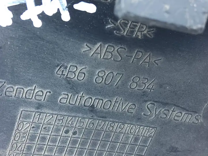 Audi RS6 (2002 - 2006) 4B6807834 Нижняя часть заднего бампера — фото 3