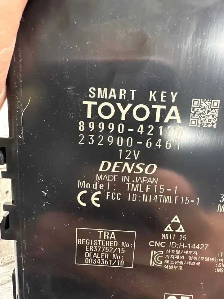Toyota RAV 4 (XA50) (2018 - ) 8999042170 Блок бесключевого доступа — фото 3