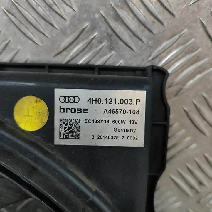 Audi A6 C7 (2014 - 2018) 4H0121003P Дифузор радиатора — фото 10