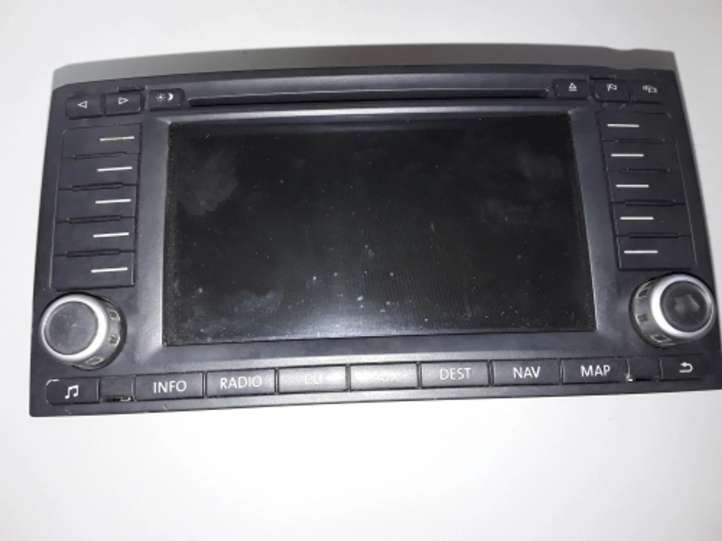 7L6035191H Volkswagen Touareg II Radija/ CD/DVD grotuvas/ navigacija