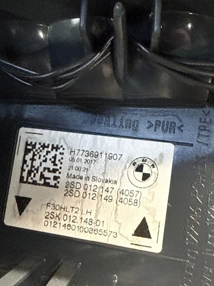 BMW 3 F30 F35 F31 (2012 - 2018) 7736911907 Комплект задних фонарей — фото 4