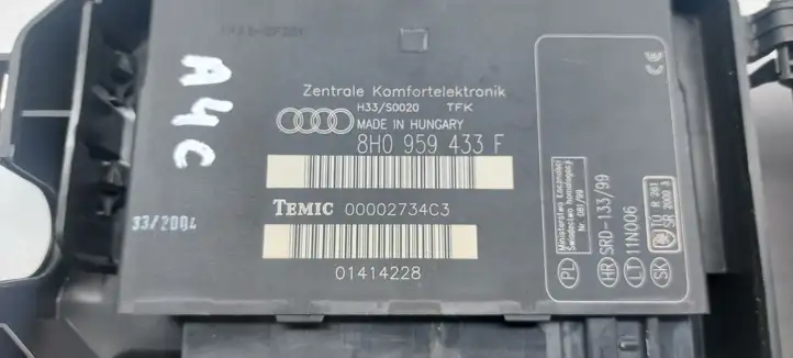 Audi A4 S4 B6 8E 8H (2000 - 2006) 8H0959433F Модуль комфорта — фото 2