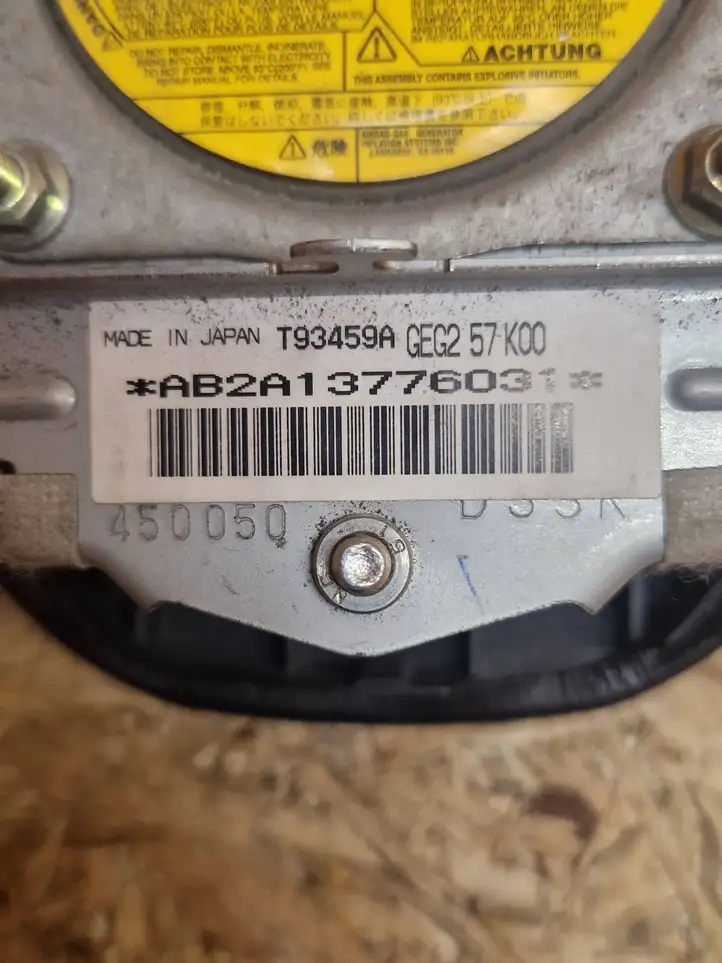 Mazda 5 (2010 - 2016) GEG257K00 Подушка безопасности руля — фото 4