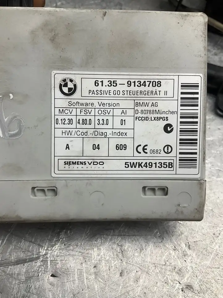 BMW 3 E92 E93 (2005 - 2014) 9134708 Блок бесключевого доступа — фото 9