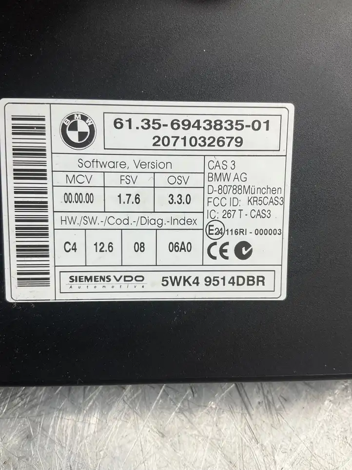 BMW 3 E92 E93 (2005 - 2014) 9134708 Блок бесключевого доступа — фото 15