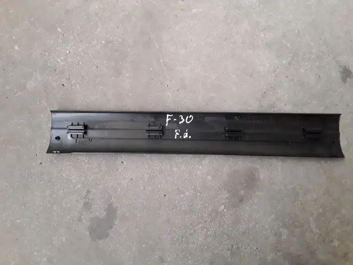 BMW 3 F30 F35 F31 (2012 - 2018) 17365810 Внутренняя отделка переднего порога — фото 3