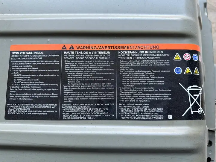 Nissan e-NV200 (2013 - ) 295B06WX1B Аккумулятор гибридного / электрического автомобиля — фото 8