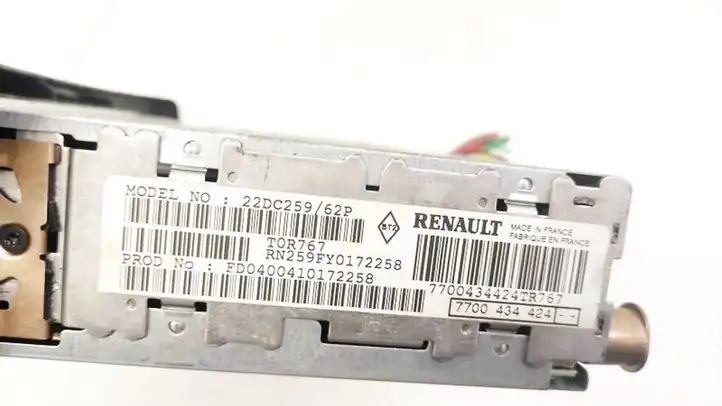 Renault Scenic I (1996 - 2003) 7700434424 Магнитола / мультимедийная система — фото 3