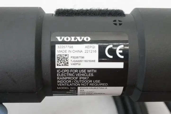 Volvo XC40 (2017 - ) 32257798 Кабель для зарядки электромобилей — фото 5