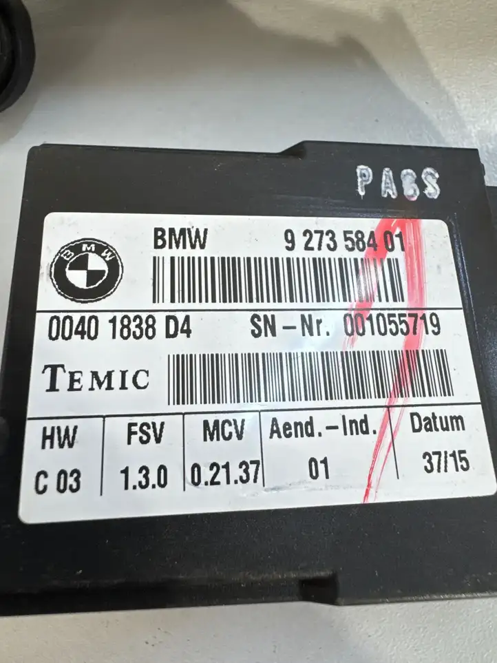 BMW 4 F32 F33 (2013 - 2017) 983397 Электродвигатель регулировки ремня безопасности — фото 6